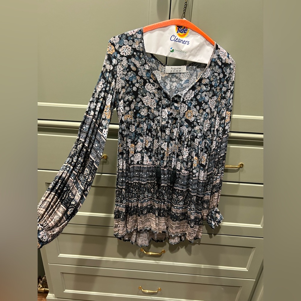 Auguste long sleeve dress